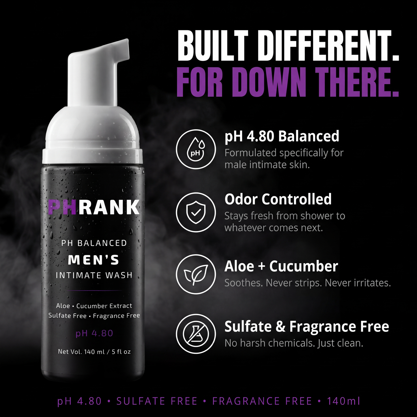 pHrank pH Balance Intimate Wash